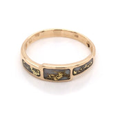 14 Karat Yellow Gold Ring w/ Gold Quartz - Size 7.25